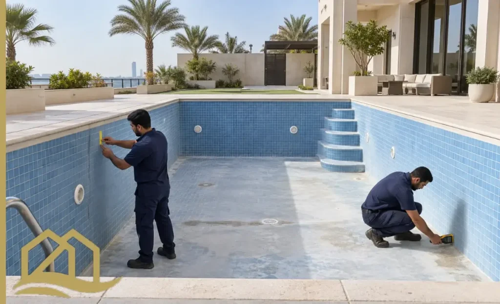 خدمة كشف تسربات المسابح في جميع أحياء جدة