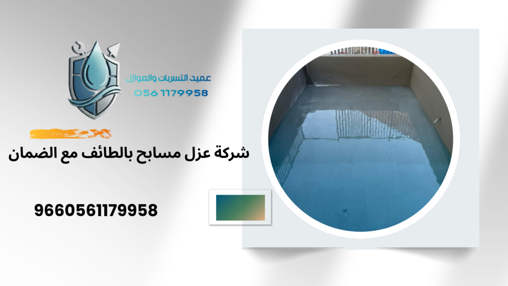 شركة عزل مسابح بالطائف مع الضمان