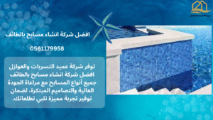 افضل شركة انشاء مسابح بالطائف