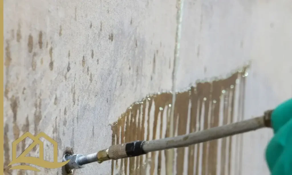 تقنيات حقن خرسانة في الليث 